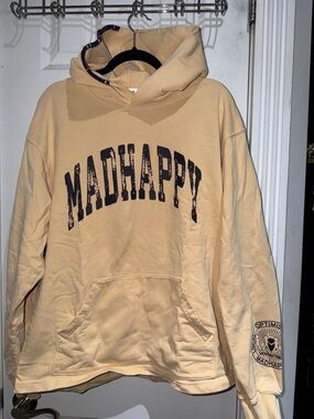Madhappy Pale Logo Hoodie with Black Print